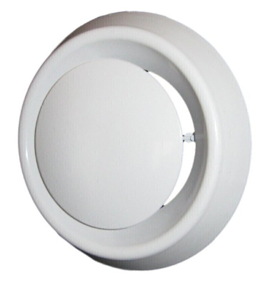 Анемостат приточно-вытяжной с фланцем А125Ф