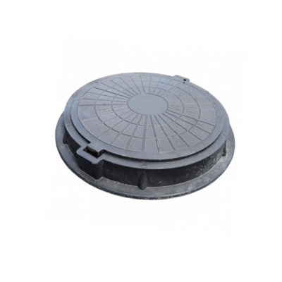 Люк полимерный тип Т (тяжелый) 250кН ЧЕРНЫЙ