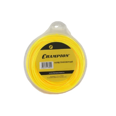 Леска CHAMPION Round 2,4мм*90м (круглый)+нож