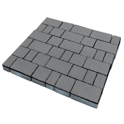 Плиты бетонные тротуарные Б.2.Ф.6. Старый город, 60мм (серый)