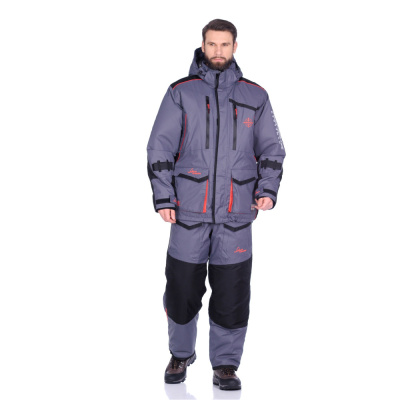 Костюм зимний 52-54 182 Поплавок Siberia Floating цвет Серый/Черный ткань Breathable