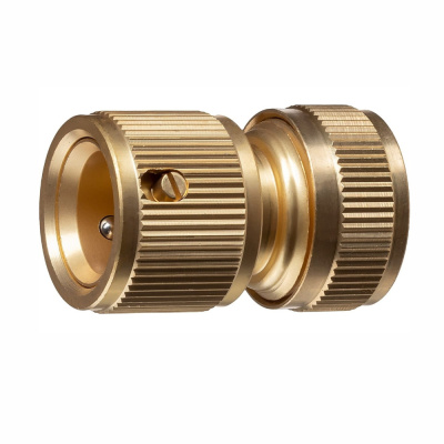 Соединитель GRINDA латунный 1/2"