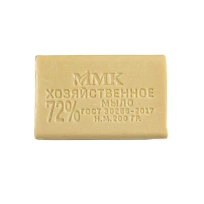 Мыло хозяйственное 72% без обертки 200 гр. МКХ0721