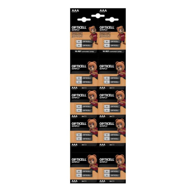 Элемент питания  Opticell LR6/316 BL20 (отрывная лента-блистер 2x10)