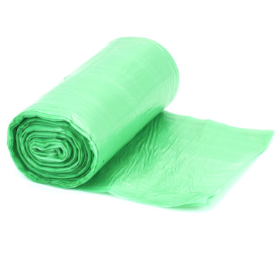 Пакеты для мусора 60л 20шт 12мкм особопроч.зеленые