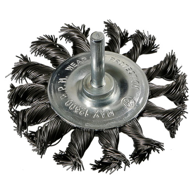 Корщетка-насадка для дрели 5241101 Sturm! Радиальная , 75 мм, хвост 6 мм, витая стальн.