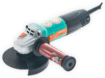 Шлифмашина угловая Sturm 125мм, 1000Вт, 11000 об/мин, тонкая рукоять