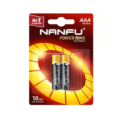 Элемент питания Nanfu LR03/286 BL2