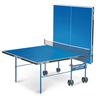 Стол теннисный Start line Game Outdoor с сеткой BLUE