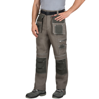 Брюки "СИРИУС-Токио" т.песок с хаки (тк.Канвас) р. 96-100/182-188