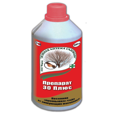 Препарат 30 плюс 0,5 л от зимующих насекомых