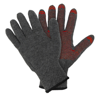 Перчатки вязаные шерстяные б/покрытия, 10 класс, сырье, в и/у, 9(L), Fiberon/80/10