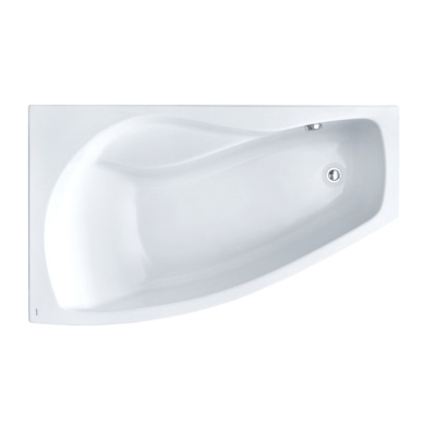 Ванна МайоркаXL (левая) 160х95 + Панель + Монтажный комплект + Слив-перелив