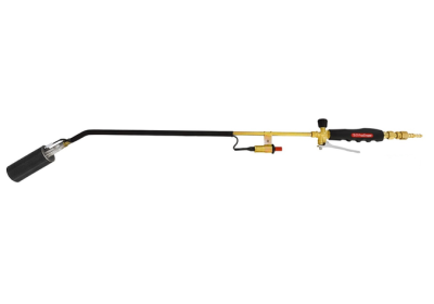 Горелка газовоздушная ГВ-211 с пьезоподжигом KRASS, с системой против закручивания рукава