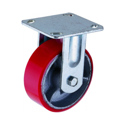 Колесо большегрузное полиуретановое неповоротное 125