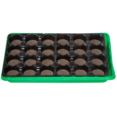 Набор для рассады 24 яч (с торф. таблетками Д41 мм) 1/18 Эк