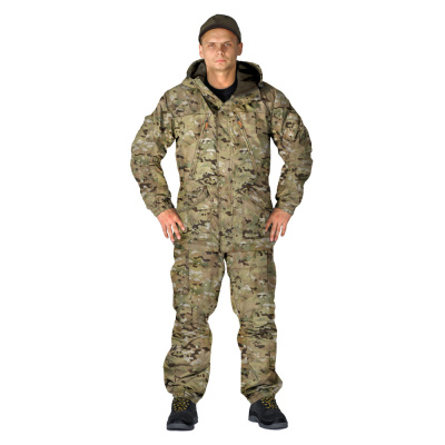 Костюм "ГЕРКОН-ЛЕТО" куртка/брюки, цвет: кмф "Мультикам", ткань: Твил рип-стоп 44-46, 182-188