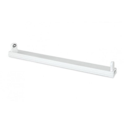 Светильник ASD/InHome под св/д лампу SPO-101-1 G13 1x10W 600мм белый открытый "лыжа"(