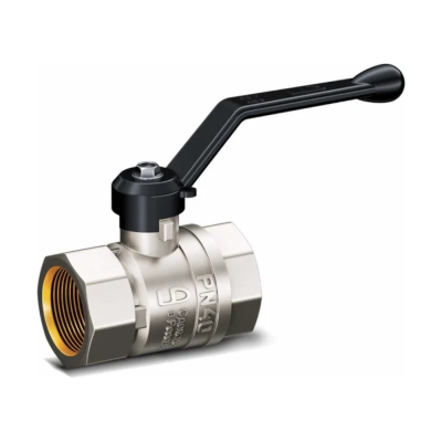 Кран шаровый латунный 1 1/2" ВР, ручка-рычаг, LD Pride 47.40.В-В.Р