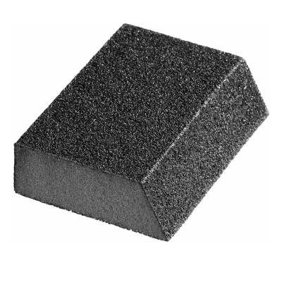 Губка шлифовальная STAYER "MASTER" угловая, Р320, 100x68x42x26мм, средняя жесткость