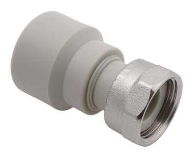 Муфта PP-R 20x3/4 внутр. с нак. гайкой