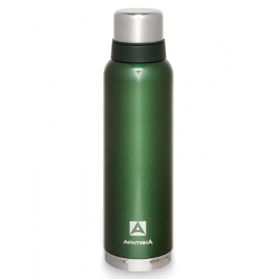 Термос бытовой, вакуумный (для напитков), тм "Арктика", 1600 мл, арт. 106-1600 (зелёный)