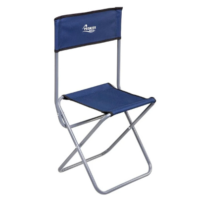 Стул складной со спинкой СР-380 (труба ф16) (T-PR-FC-380S) Premier fishing Стул складной со спинкой СР-380 (труба ф16) (T-PR-FC-380S) Premier fishing