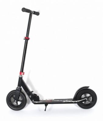 Самокат двухколесный  BiBiTU CORSAIR SKL-046, Черный/голубой