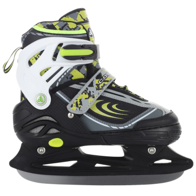 Раздвижные коньки Cosmo green (с мехом) (L (39-42))