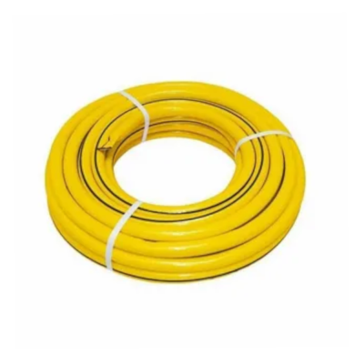 Шланг поливочный армированный, 3-слойный, желтый, 3/4"x15 м