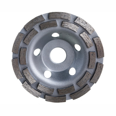 Чашка шлифовальная алмазная 2-хрядная 125х22,23 мм "Almarez"