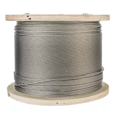 Трос нержавеющий  8,0мм 7x19 (100м) A2