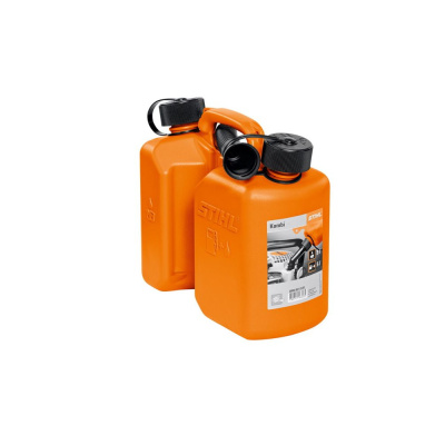 Комбинированная канистра, оранжевая, 3л/1,5л