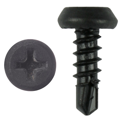 Саморез СМК/сверло 3,5х9,5 фосфатированные (40шт)