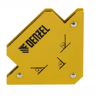 Фиксатор магнитный для сварочных работ усилие 25 LB// Denzel