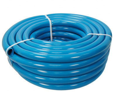 Шланг поливочный непрозрачный "Премиум" 3/4"х 25 м., морская волна