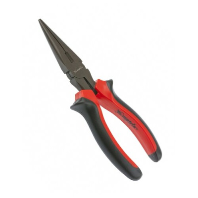 Длинногубцы Matrix Black Nickel 180 мм, прямые, двухкомпонентные рукоятки