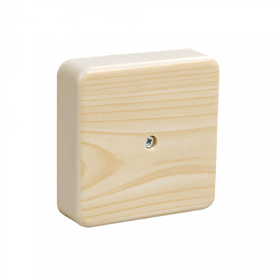 Коробка клеммная КМ41219-04 100х100 х29 сосна IP20