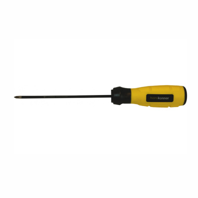 Отвертка крестовая 1x200 АЛМАЗН. НАКОНЕЧ, твердость 59 HRC, S2, Hanskonner HK1040-16-PH1-200 