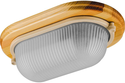 Светильник НБО-04-60-011 Е27 овал дерево клен IP54