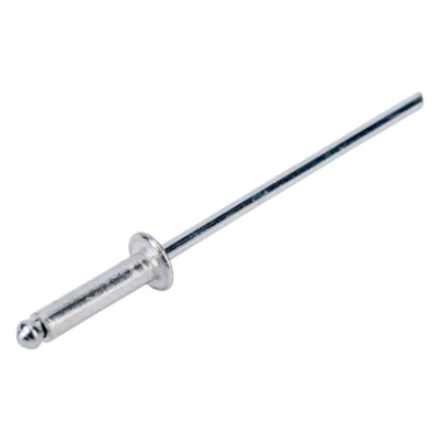 Заклепка вытяжная, алюминий/сталь 2,4х10