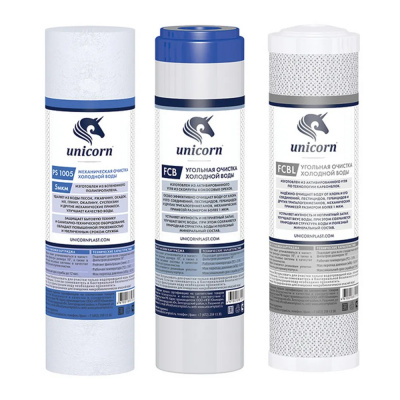 Комплект картриджей для FPS 3 (PS1005S,FCB,FCBL) UNICORN (K-CB) улучшенная очистка