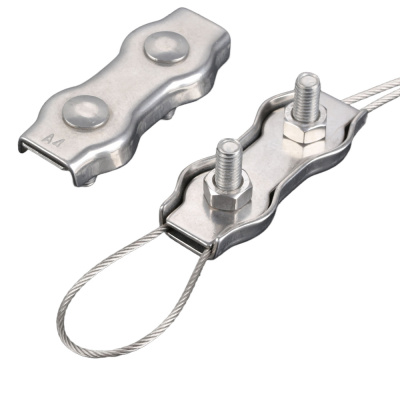 Зажим для троса DUPLEX  4мм A4