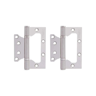 Петля накладная(2шт) 800-4"(хром)(100х75х2,5)(20) Нора-М ЕСО-STD