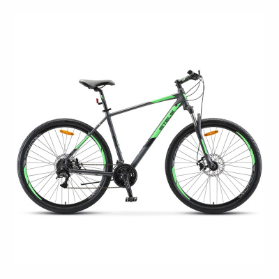 Велосипед 29" STELS Navigator-920 MD (16.5" Антрацитовый/зелёный), арт. V010