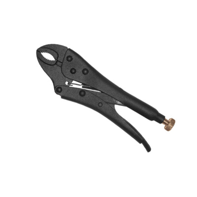 Зажим ручной с фиксатором тип WR черненый 100 мм