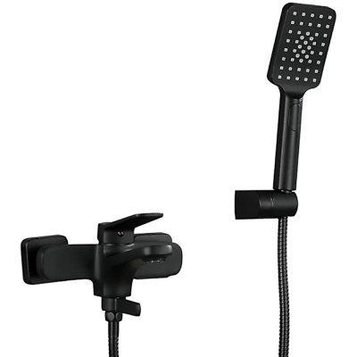 Смеситель для  ванн чёрный F3262