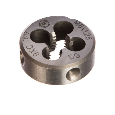 Плашка круглая 8,0*1,25 ГОСТ 9740