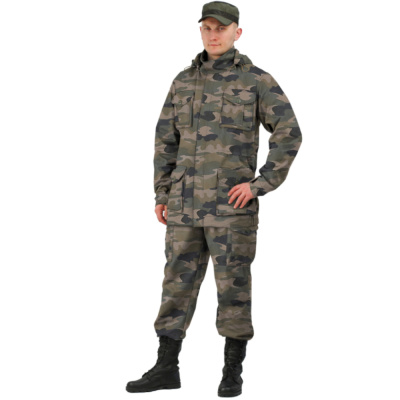 Костюм "КАПРАЛ" 44-46 182-188куртка/брюки, цвет: кмф "Улица", ткань: Твил Пич 210