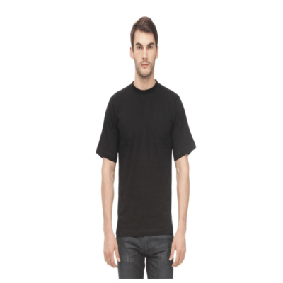 Футболка короткий рукав 160 г/м2, черная (116(4XL))